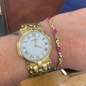 Ruby & Diamond Bracelet💘💘